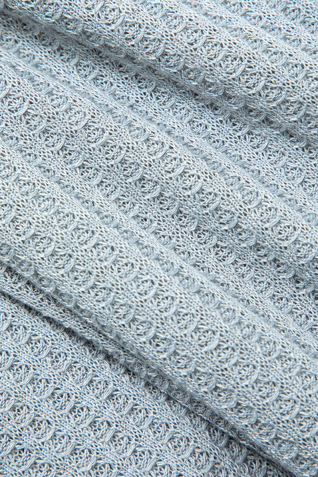 Waffle Cami Top And Drawstring Pants And Long Sleeve Cardigan 3 Pcs Set - Image 9