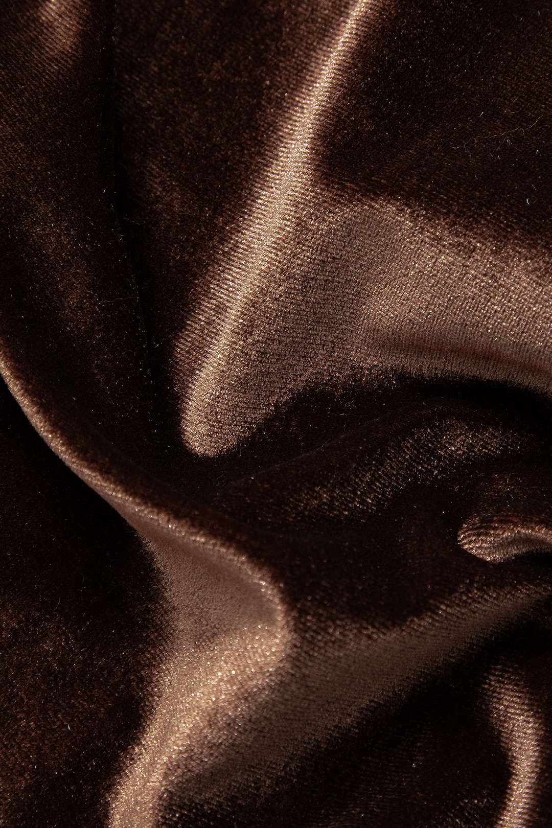 Velvet Square Neck Long Sleeve Top And Ruched Flare Leg Slit Pants Set - Image 7