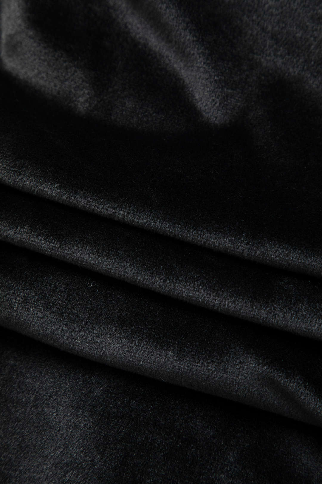 Velvet Tank Top And Zipper Hooded Sweatshirt And Drawstring Straight Leg Pants Set - Image 12