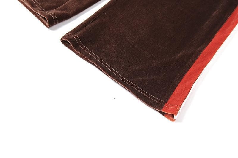 Zip-up letter embroidered high neck pant set - Image 10