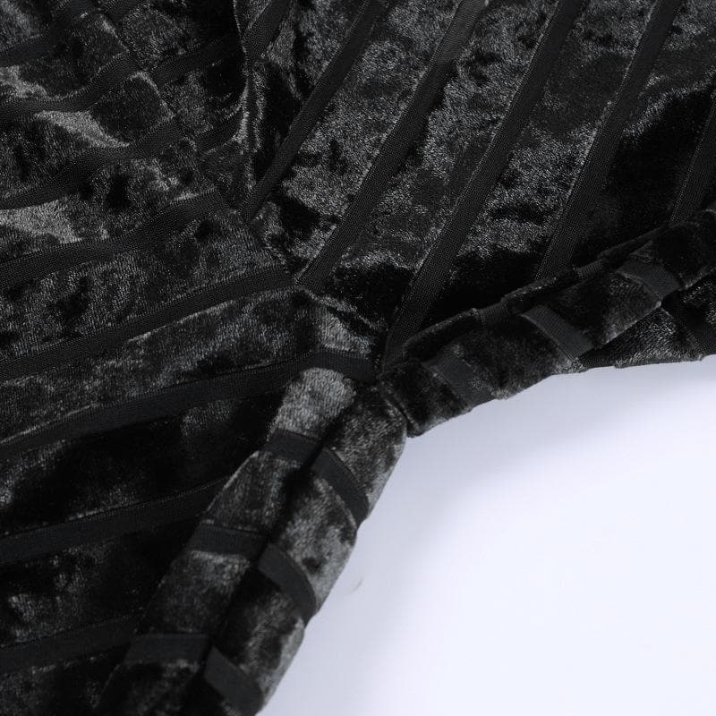 Velvet solid striped high rise pant - Image 7