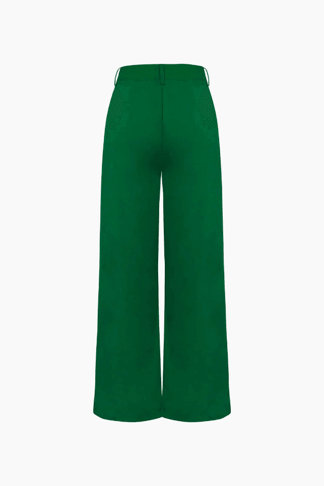 Wide Leg Suit Pants - Image 3